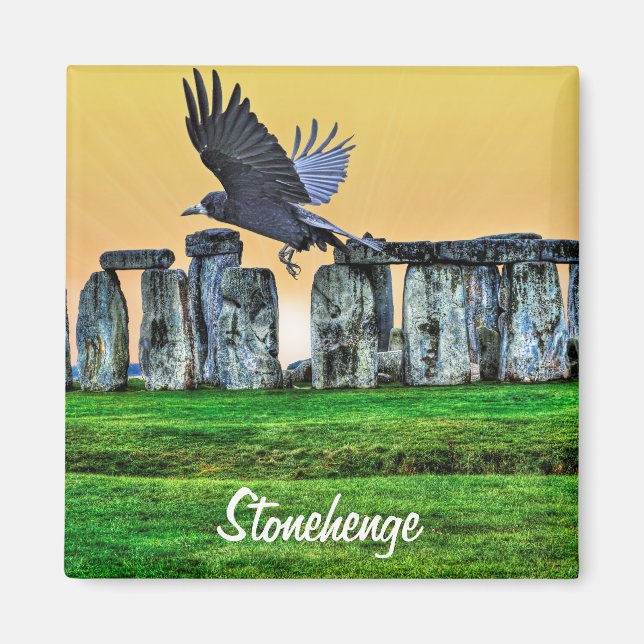 Stonehenge Stehend Stones & Rook Magnet (Vorne)