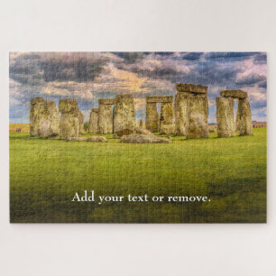 Stonehenge stone monument, Wiltshire, England: