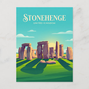 Stonehenge Vereinigtes Königreich Postkarte