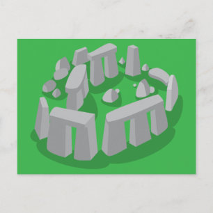 Stonehenge von England Postkarte