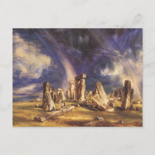 Stonehenge - von: John Constable Postkarte