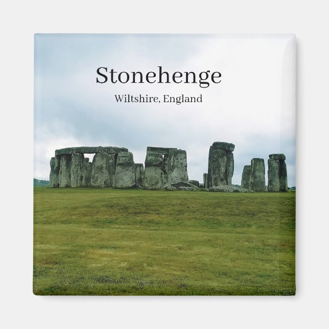 Stonehenge Wiltshire, England  Magnet (Vorne)