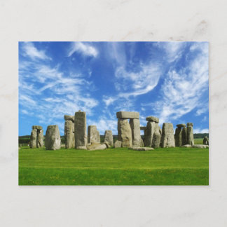 Stonehenge, Wiltshire, England Postkarte