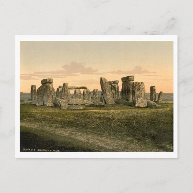 Stonehenge, Wiltshire, England Postkarte (Vorderseite)