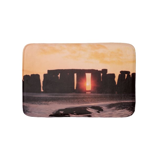 Stonehenge, Winter-Sonnenwende Badematte (Vorderseite)