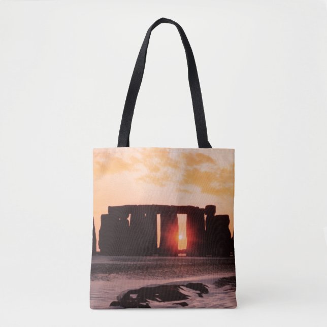 Stonehenge, Winter-Sonnenwende Tasche (Vorderseite)