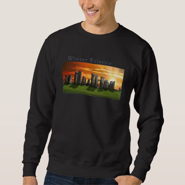 STONEHENGE WINTERSONNENWENDE SWEATSHIRT (Vorderseite)