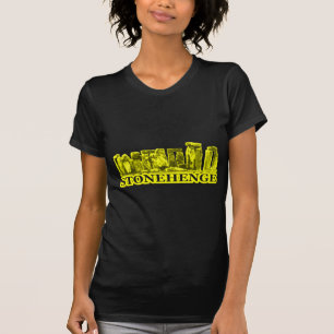 Stonehenge Yellow übersetzt MUSEUM Zazzle Geschenk T-Shirt
