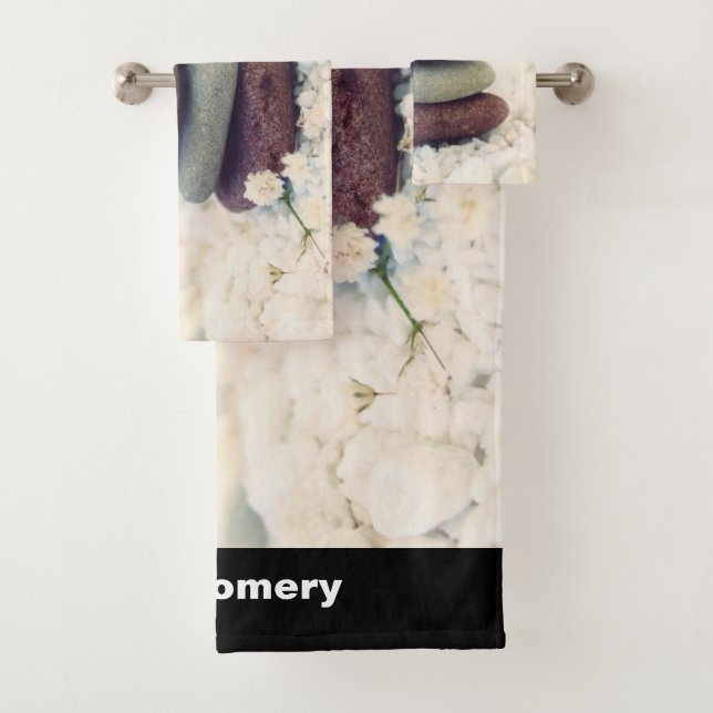 Stones empilées Méditative Cairn (En situation)