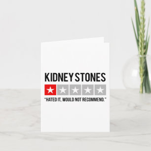 Stones hassten es, Nierenerkrankungen zu bekämpfen Karte