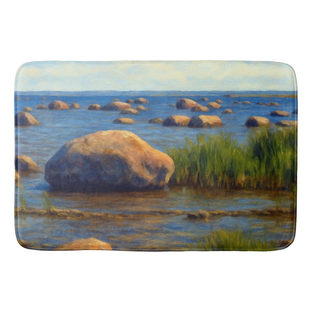 Stones of Vormsi Badematte (Vorderseite)