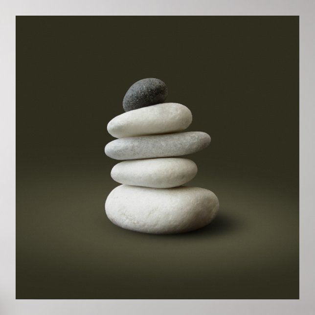 Stones Zen - poster (Devant)
