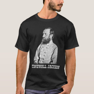 Stonewall Jackson American Zivil War History T-Shirt