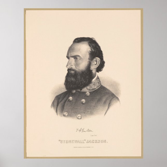 Stonewall Jackson Poster (Vorne)