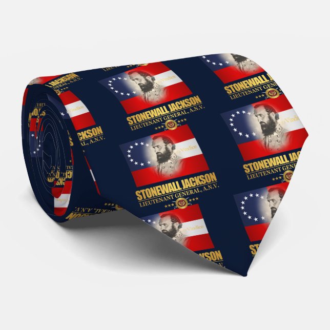 Stonewall Jackson (Southern Patriot) Krawatte (Gerollt)