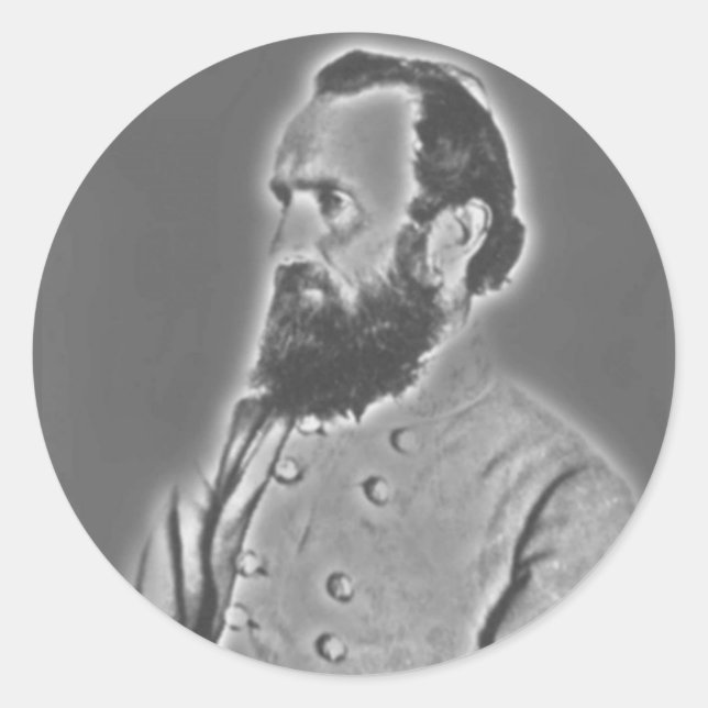 Stonewall Jackson Sticker (Vorderseite)