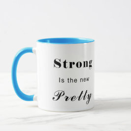 Stong ist - nur Text das neue hübsche Tasse