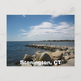 Stonington, CT Postkarte