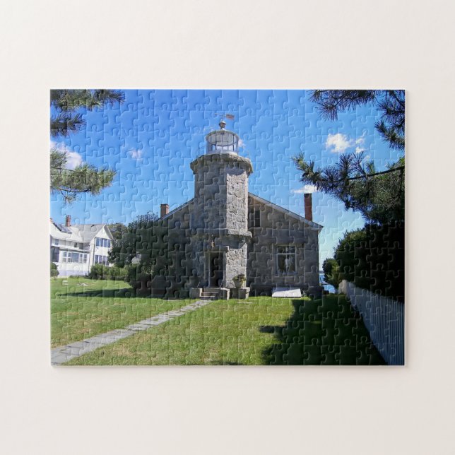 Stonington Hafen-Leuchtturm, Puzzle CT (Horizontal)
