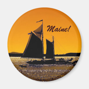 Stonington Silhouette Magnet
