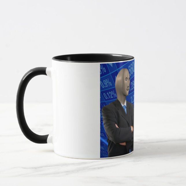 Stonks Meme Tasse (Links)