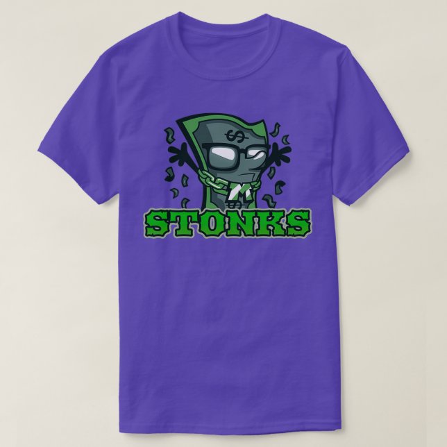 Stonks T-Shirt (Design vorne)