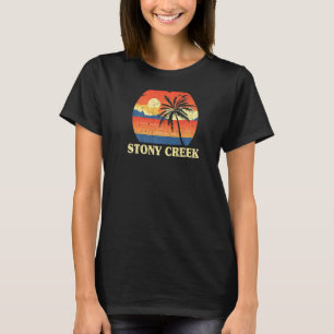 Stony Creek Connecticut Ct Summer US Cities Tropic T-Shirt