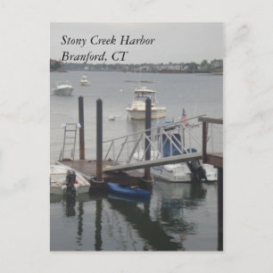 Stony Creek Hafen-Postkarte Postkarte