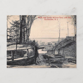 Stony Hill, Bordentown, New Jersey, Vintag Postkarte