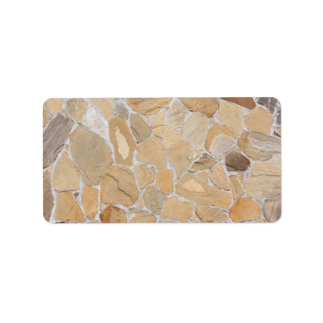 Stony-Muster Adressaufkleber (Vorne)