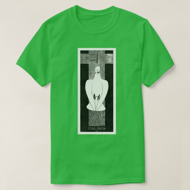 Stool Pigeon Hang Decoy Spy Mole Nark Lure Geschen T-Shirt (Design vorne)