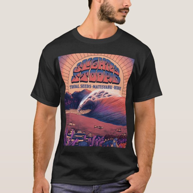 Stoopid Urlaub Sommertour 2019 Leicht T-Shirt (Vorderseite)