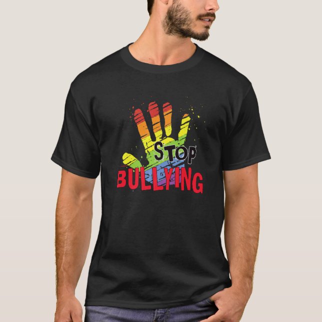 Stop Bullying Awareness Anti Bully Equality Matchi T-Shirt (Vorderseite)