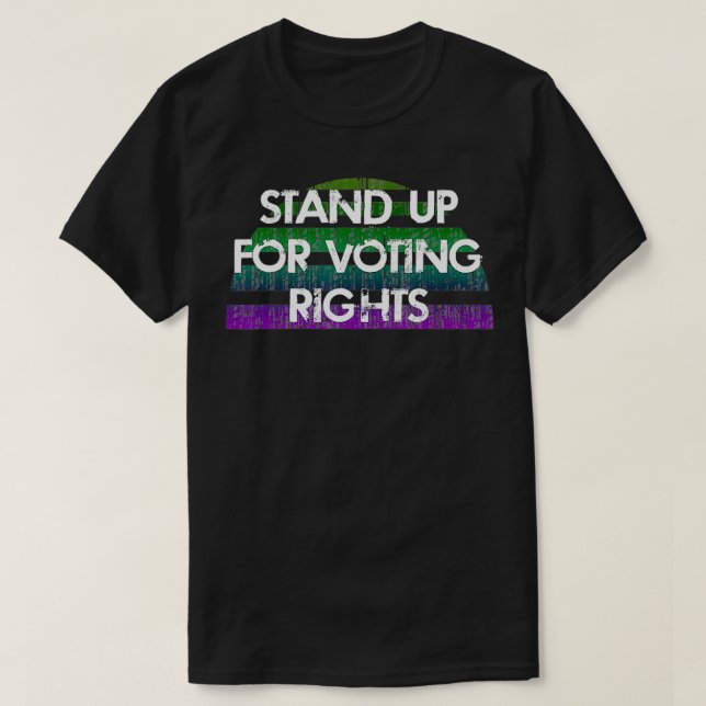 Stop, end r suppression T-Shirt (Design vorne)