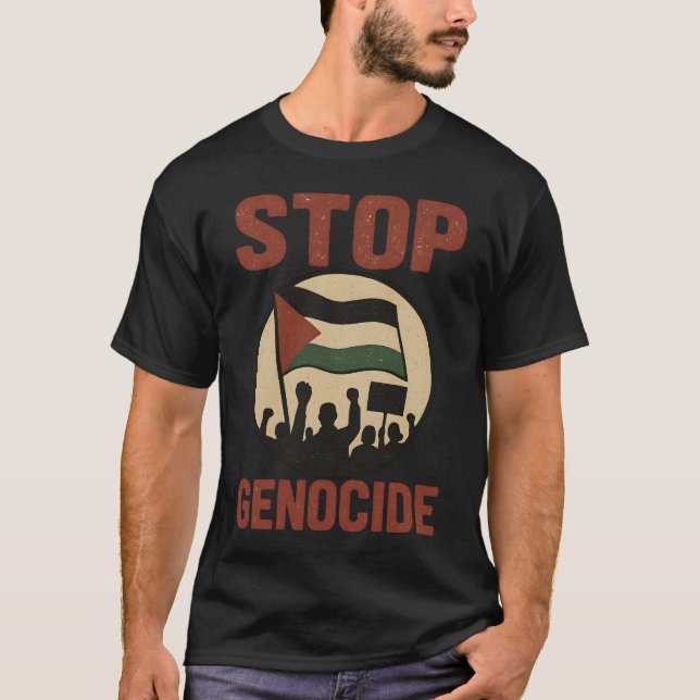 STOP GENOCIDE T-Shirt (Vorderseite)