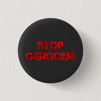 STOP Genozid | Nein zum Völkermord | Völkermord Button