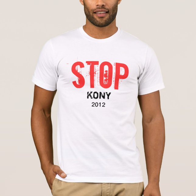 Stop Kony T-Shirt (Vorderseite)