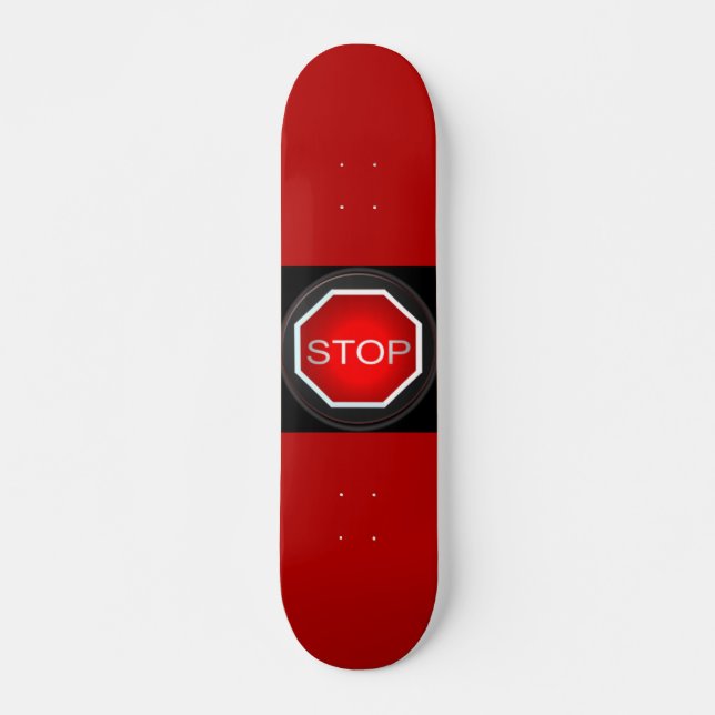 Stop Skateboard (Vorne)