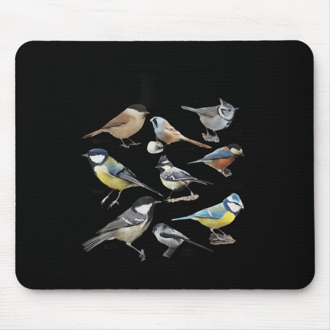 Stop Staring At My Funny Birds Lover Saying Quote  Mousepad (Vorne)