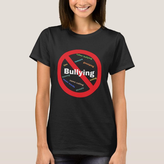 Stop the bullying T-Shirt (Vorderseite)