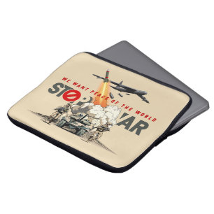 Stop The War 13" Laptopschutzhülle