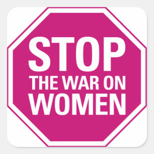 Stop the War on Women Sticker