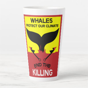 Stop Walfang Walfangverbot Meeresschutz Milchtasse
