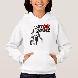 Stop Wars Parodie-Logo Hoodie