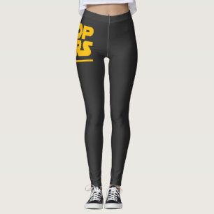 Stop Wars Parodie-Logo Leggings