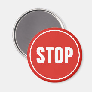 STOP-Zeichen Magnet