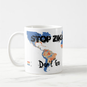 Stop Zika / Support Research Mug par RoseWrites