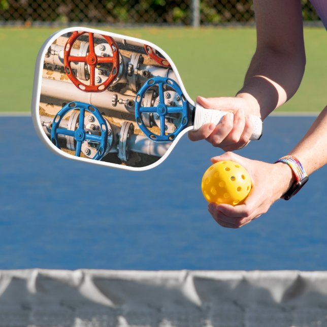 Stopcock im Schiffbau, Zürich Pickleball Schläger (InSitu)