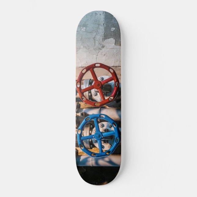 Stopcock im Schiffbau, Zürich Skateboard (Vorderseite)