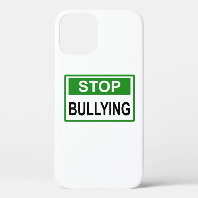 Stopp Bully Signing Green Case-Mate iPhone Hülle (Rückseite)